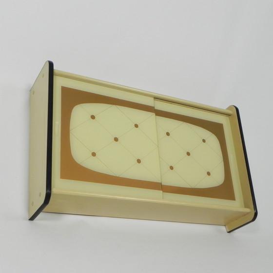 Image 1 of Wandschrank mit Glasschiebetüren, 1950er Jahre