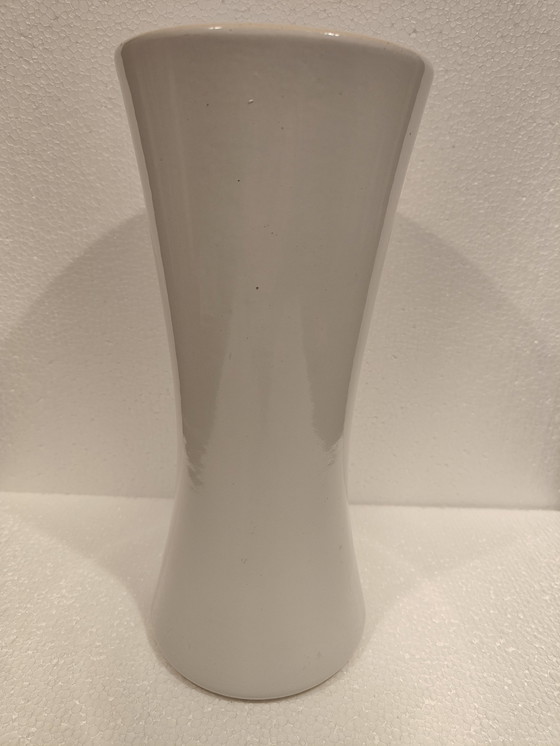 Image 1 of Vintage Diabolo Vase Stein Keramik 60er Jahre