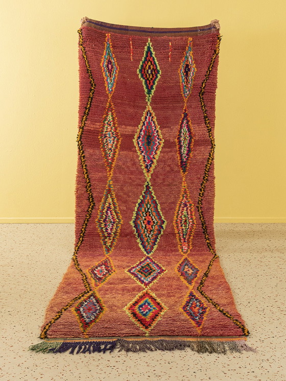 Image 1 of Vintage Boujad, Berberteppich, 118 x 357 cm