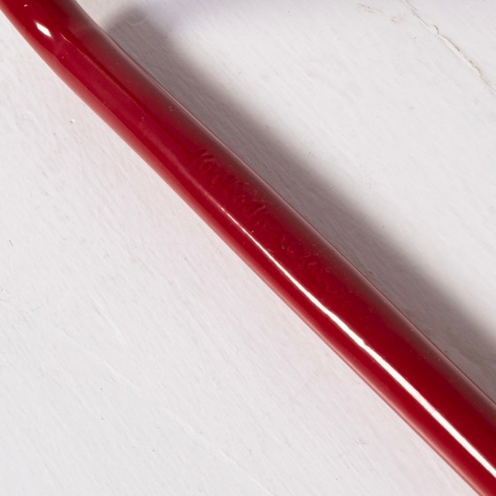 Image 1 of Knoll Wassily B3 Rot Matt-Neu-Ungebraucht Serie 2024 In Schwarz Leder Von Marcel Breuer