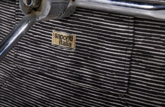 Image 1 of Alberto Salvati & Ambrogio Tresoldi für Saporiti Satz von 6 "Dania" Stühlen