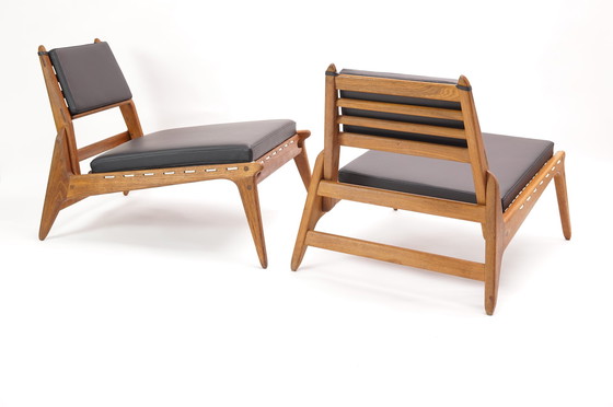 Image 1 of Jagdstuhl Hunter Chair Set Mit Tisch Von Heinz Heger