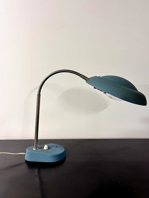 Schreibtisch- Oder Werkstattlampe, Aluminor, 1960S