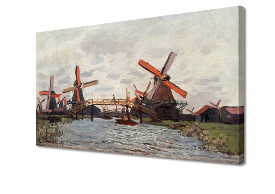 Image 1 of Claude Monet - Mühlen bei Zaandam