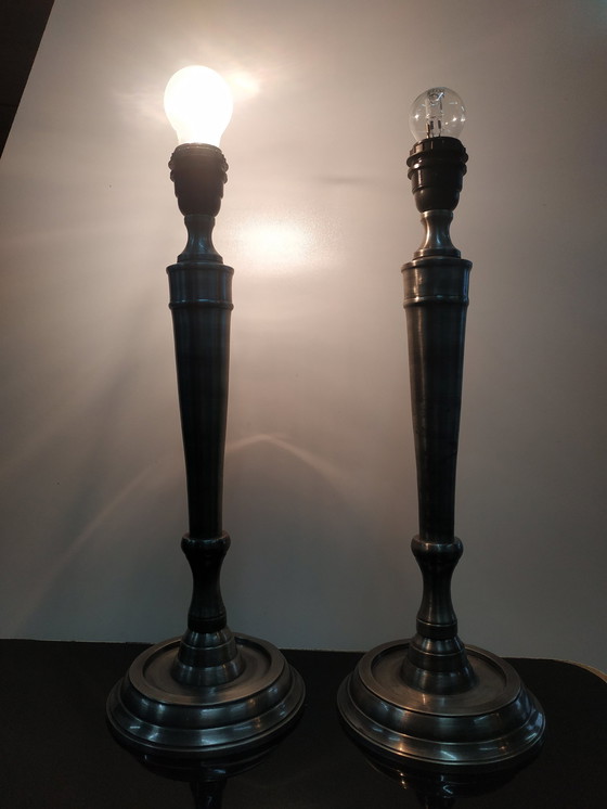 Image 1 of Industrielle Retro-Tischlampen