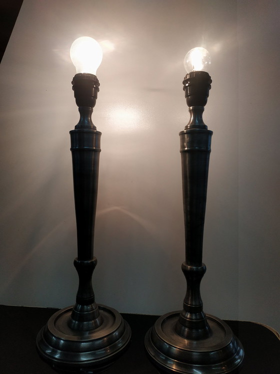 Image 1 of Industrielle Retro-Tischlampen