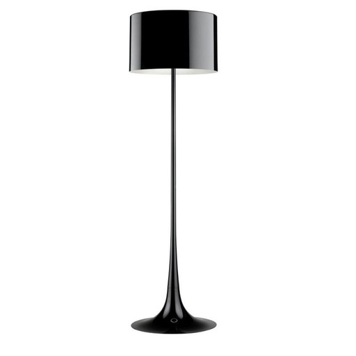 Flos Spun Light F Stehleuchte, Schwarz