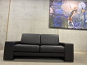 Rolf Benz 2er Sofa braunes Leder