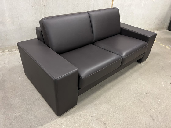 Image 1 of Rolf Benz 2er Sofa braunes Leder