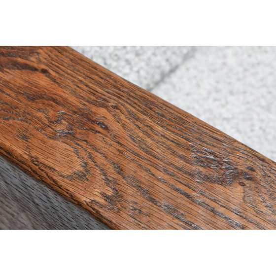 Image 1 of Vintage Rustic 2 Platz Primitive Sofa in Bouclé 1960s