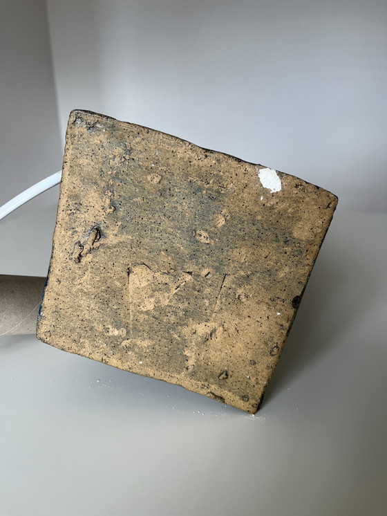 Image 1 of Xxl Unique Dänische Tisch /Bodenlampe /Lampenfuß Stoneware Kreramik Vintage