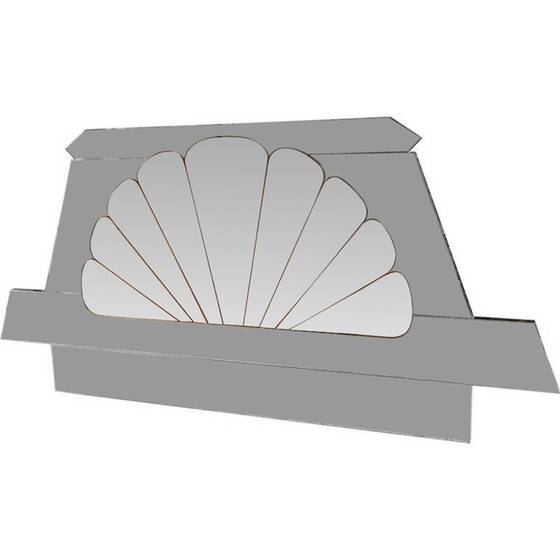 Image 1 of Vintage-Glaskopfteil von Cristal Art, Italien 1970