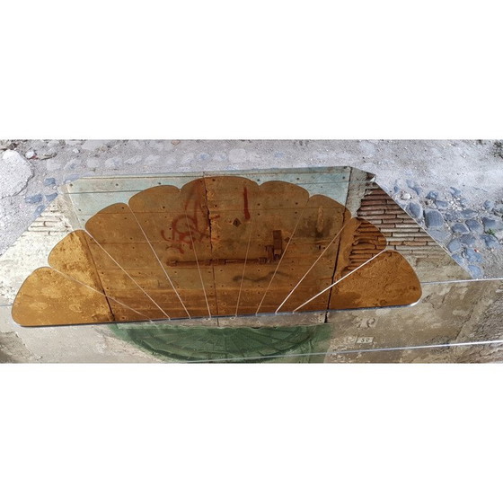 Image 1 of Vintage-Glaskopfteil von Cristal Art, Italien 1970