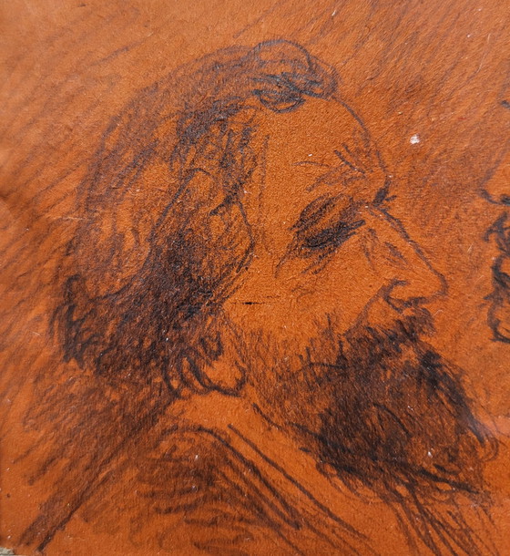 Image 1 of Dessin Ancien Anne Charlotte Claudine Rodet Moret Sur Loing...