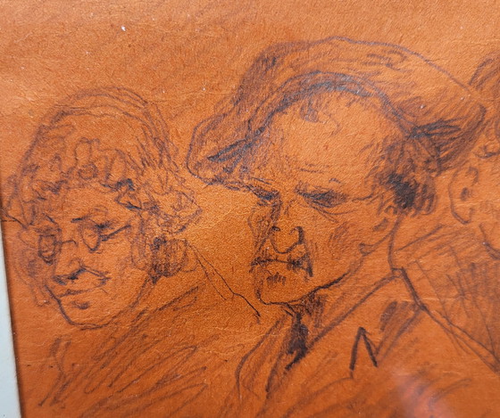 Image 1 of Dessin Ancien Anne Charlotte Claudine Rodet Moret Sur Loing...