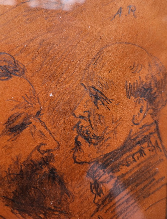 Image 1 of Dessin Ancien Anne Charlotte Claudine Rodet Moret Sur Loing...