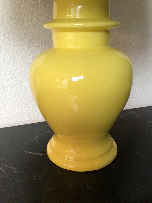 Große chinesische Vase Tischlampe