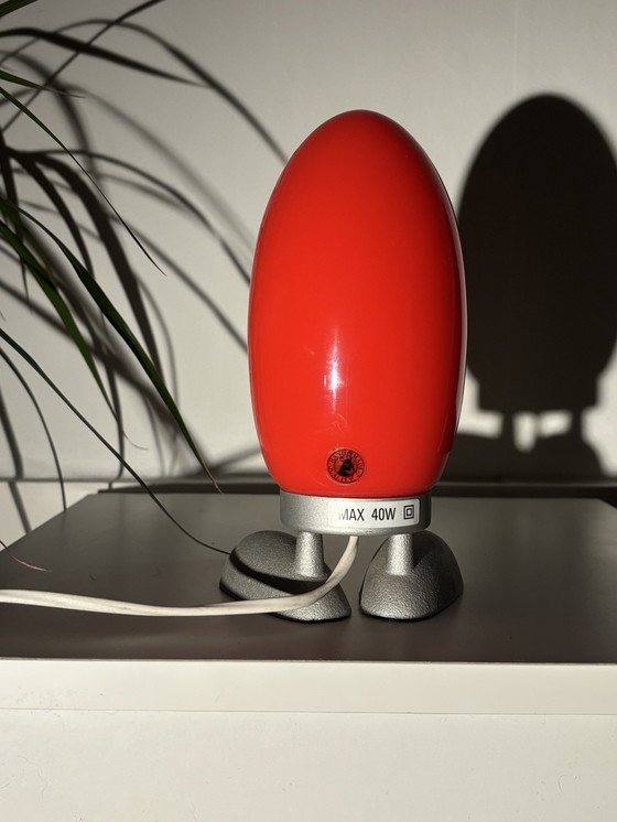 Image 1 of Vintage Ikea Fjorton Lampe (Dino Ei) von Tatsuo Konno