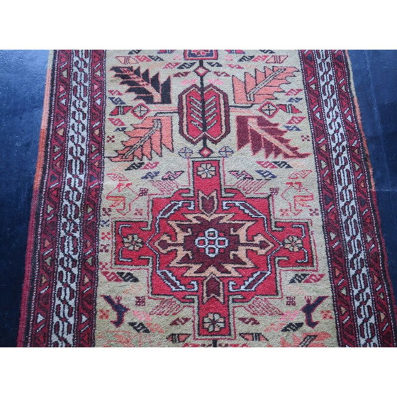 Image 1 of Handgewebte Sarab-Persertapete, Vintage, 1930