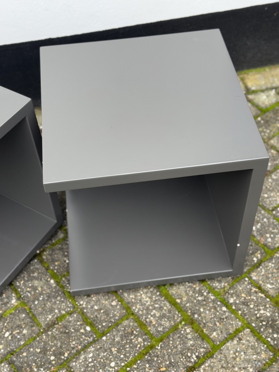 Image 1 of Satz von 4 modularen Tischen oder Regalen