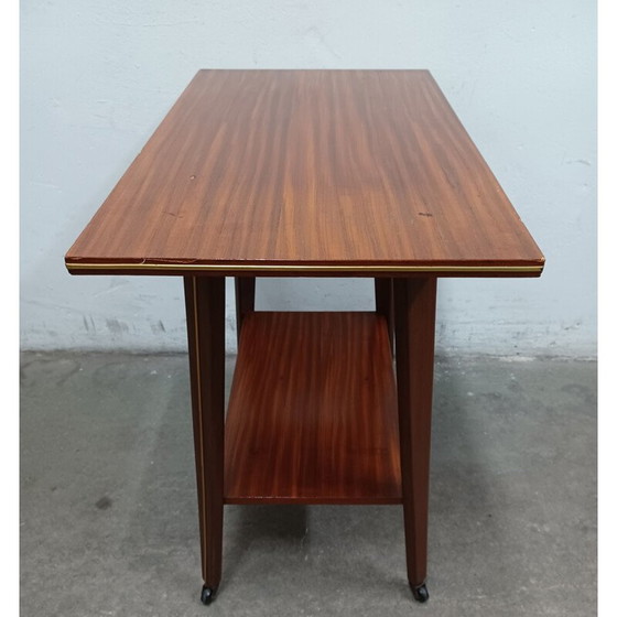 Image 1 of Servierwagen aus Vintage-Holz