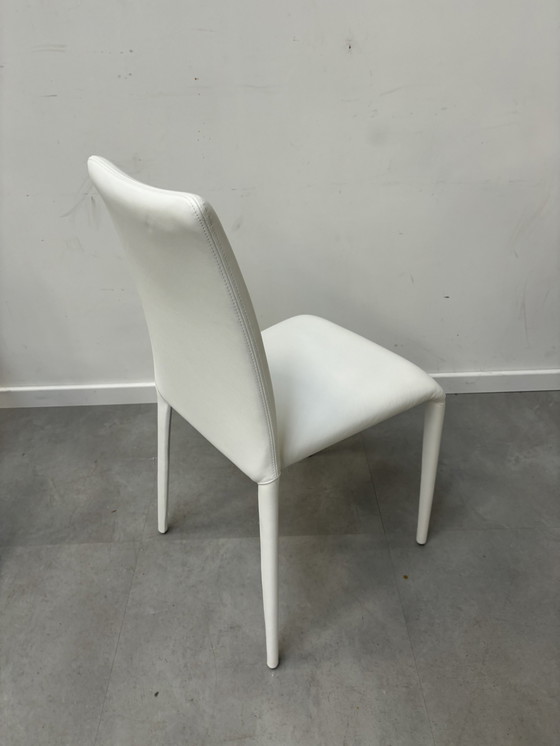 Image 1 of 6x Pelle Fiore Esszimmerstuhl Leder