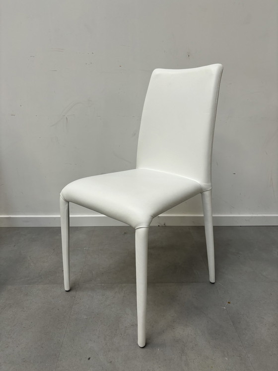 Image 1 of 6x Pelle Fiore Esszimmerstuhl Leder