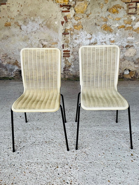 Image 1 of Mid-Century, Terrassenstühle Fantasia, 2er-Set, 1950'S