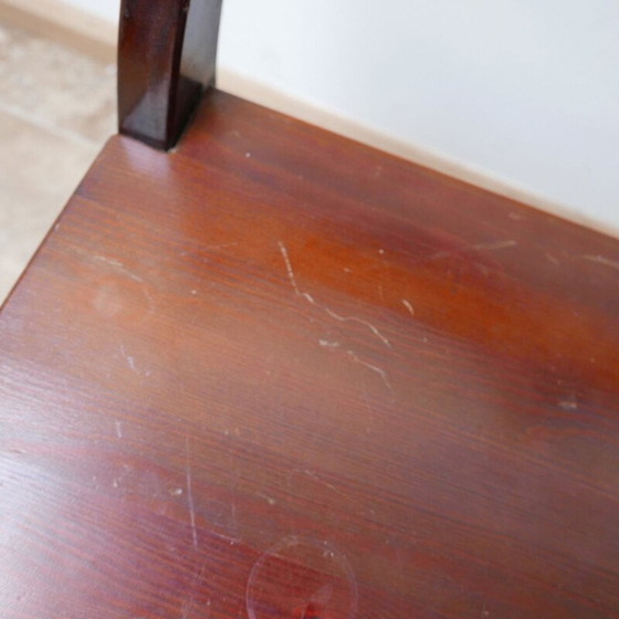 Image 1 of Satz von 6 Stühlen aus gebeiztem Holz, Belgien 1980