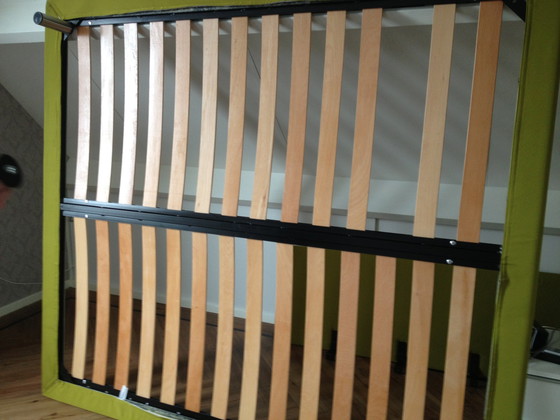 Image 1 of Zanotta von De Pas, D'Urbino und Lomazzi Doppelbett Milano entworfen von De Pas, D'Urbino und Lomazzi