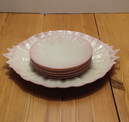 Vintage Belleek Gebäckset