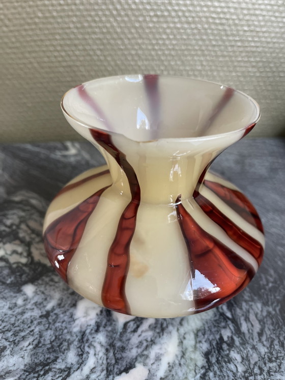 Image 1 of Vase aus Bambus von Wilhelm Kralingen Sohn