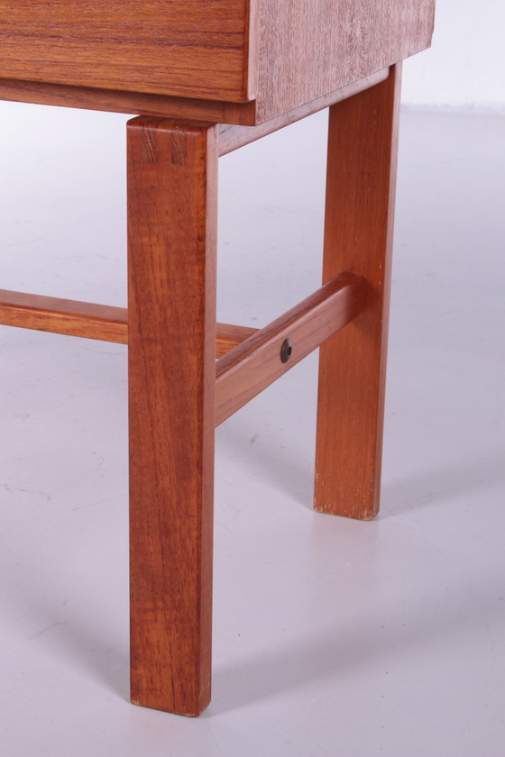 Image 1 of Nachttisch oder Beistelltisch aus der dänischen Kommode Fröseke Nybrofabrik