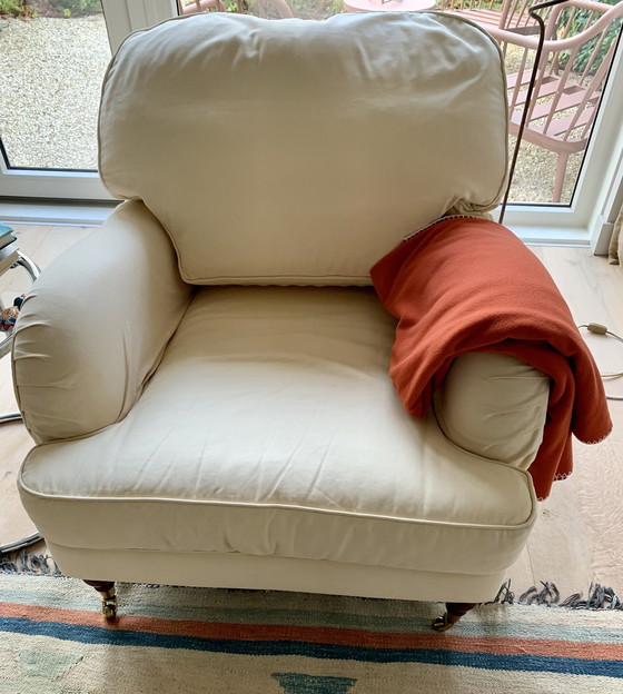 Image 1 of 2x Parker Knoll Sessel + Hocker