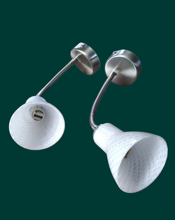 Image 1 of Set van de Heg Spots, Milchglas