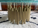 Brutalist Couchtisch aus Glas von Heinz Lilienthal
