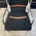 Set aus 4 mid-century Charis von Guido Faleschini, Italien 70er Jahre Design