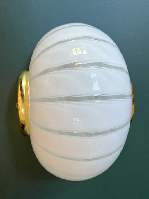 Murano Swirl Wandleuchte