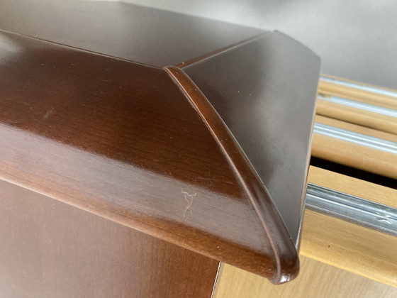 Image 1 of Satz von 2 Vintage Moser Pallisander Furnier Nachttischen