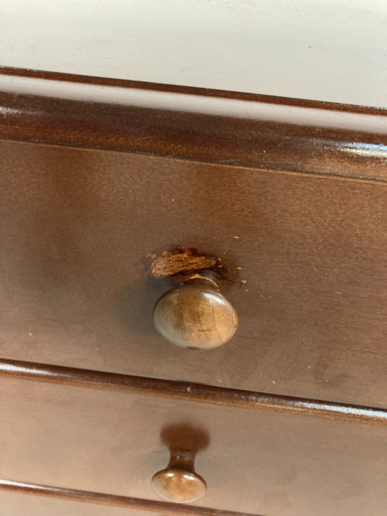 Image 1 of Satz von 2 Vintage Moser Pallisander Furnier Nachttischen