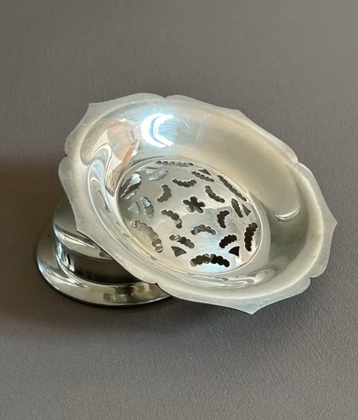 Vintage Coquillor Butter Lockenstab Versilbert