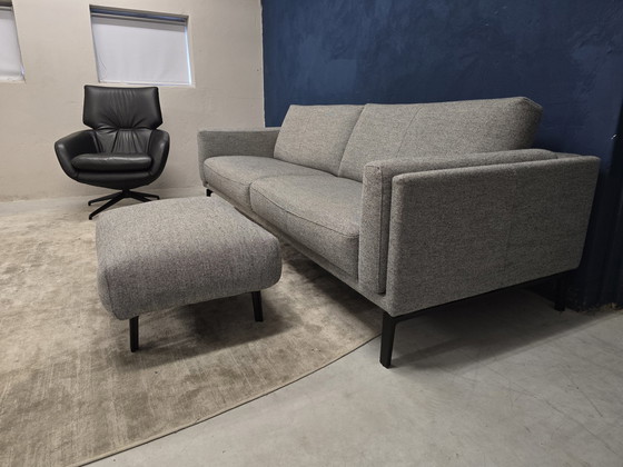 Image 1 of Leolux Bellice 3,5-Sitzer-Sofa + Leolux Lloyd Sessel