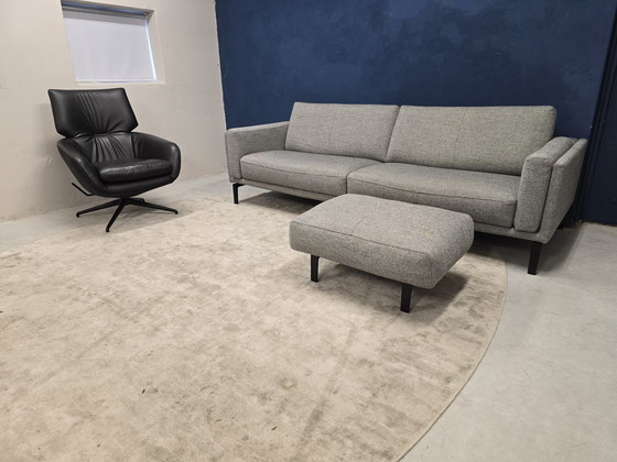 Image 1 of Leolux Bellice 3,5-Sitzer-Sofa + Leolux Lloyd Sessel