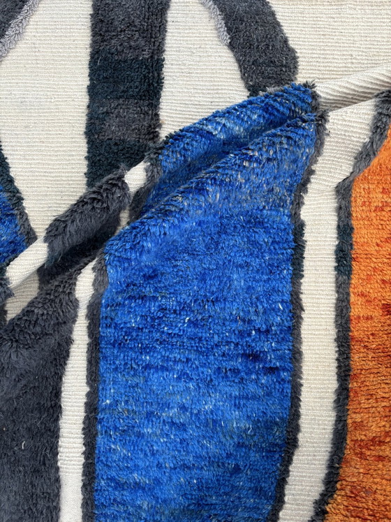 Image 1 of "Dalina" - Handgewebter moderner Teppich aus marokkanischer Wolle