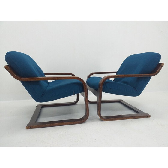 Image 1 of Paar Mid Century Lounge Sessel Westnofa, Norwegen 1970er Jahre