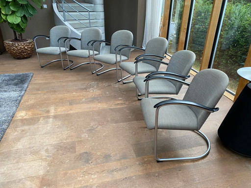 6x Holländischer Original 414 Stuhl