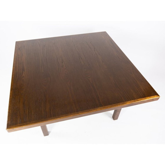 Image 1 of Vintage Couchtisch aus dunkler Eiche, Dänemark 1960