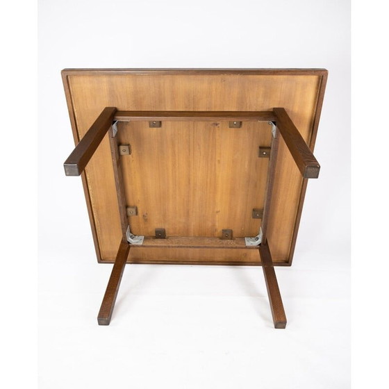 Image 1 of Vintage Couchtisch aus dunkler Eiche, Dänemark 1960