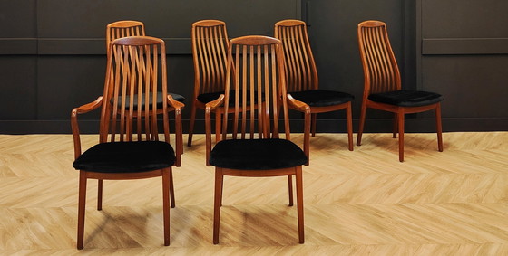 Image 1 of 6x Esstischstühle aus der Mitte des Jahrhunderts