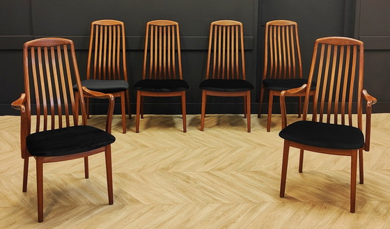 Image 1 of 6x Esstischstühle aus der Mitte des Jahrhunderts